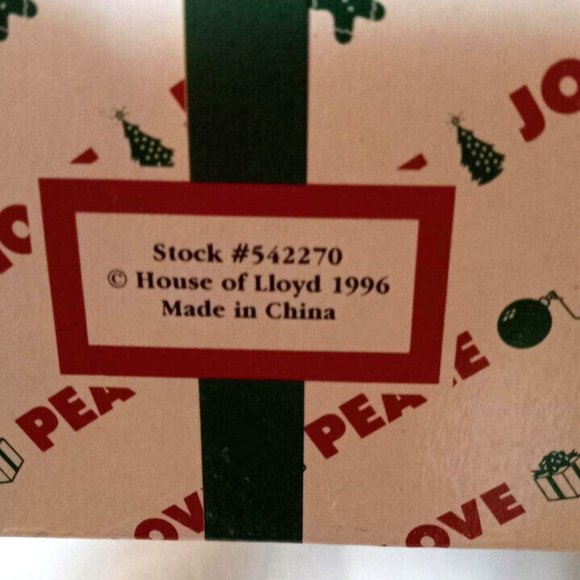 coca cola House of Lloyd  Music box  1996 w Box christmas around the world - Picture 5 of 6